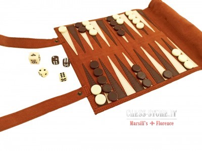 BACKGAMMON MADE OF LEATHERETTE online